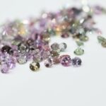 Lot safire multicolore netratate