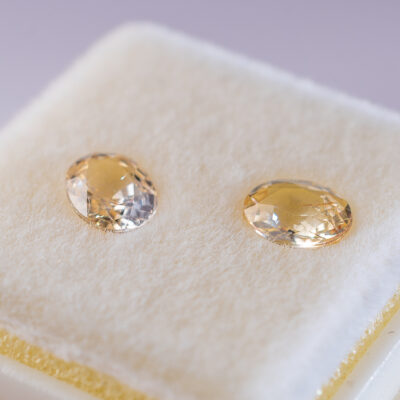 Pereche safire netratate