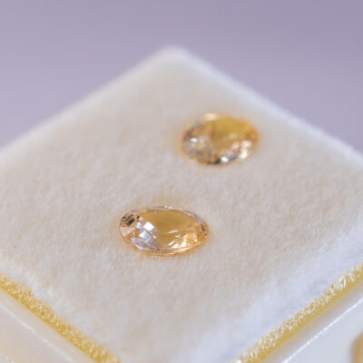 Pereche safire netratate - imagine 2