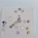 Lot safire multicolore