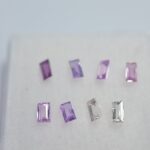 Lot safire roz bagheta