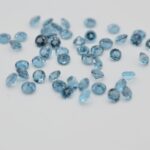 Lot topaz london blue 3mm