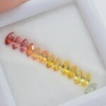 Lot safire marquise calibrate