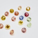 Lot safire multicolore