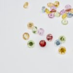 Lot safire multicolore 3-3.5mm