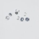 Lot safire albe 3.5mm