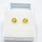 Safire galbene pereche