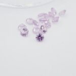 Lot safire roz netratate 1.8mm