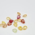 Lot safire para 4x3mm