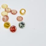 Lot safire multicolore 3mm