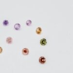 Lot safire multicolore 2.5mm