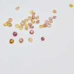 Lot safire potocalii 2.5mm