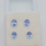 Lot safire Sri Lanka ovale