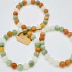 Bile de jad multicolor