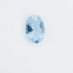 Aquamarin oval