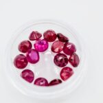 Lot rubine 5mm