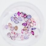 Lot safire multicolore para