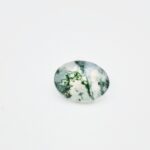 Lot agate moss ovale