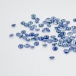 Lot safire albastre 2.5mm