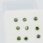 Lot diamante verzi 2.5mm