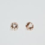 Pereche morganite 7mm