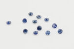 Lot safire albastre 1mm - imagine 2