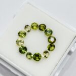 Lot safire verzi 3.2-3.5mm