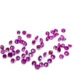 Lot rubine 1.7mm