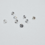 Lot safire albe ~3mm