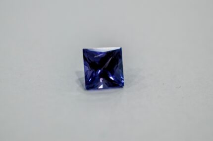 Tanzanit princess cut premium 7mm