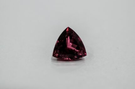 Turmalina rubellite trilion 8.5mm