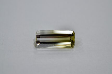 Cuart bicolor citrin 18x8mm