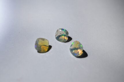Opale fatetate cusion 6mm