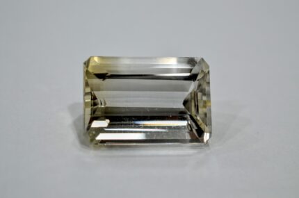Cuart bicolor citrin 21x15mm