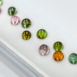 Turmaline caboshon multicolore 5mm