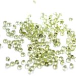 Lot peridot 1.5mm