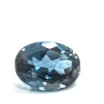 Topaz london blue 13x10mm
