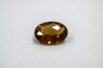 Citrine ovale chess 14x10mm - imagine 2