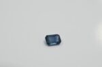 Safir albastru emerald cut 0.5ct