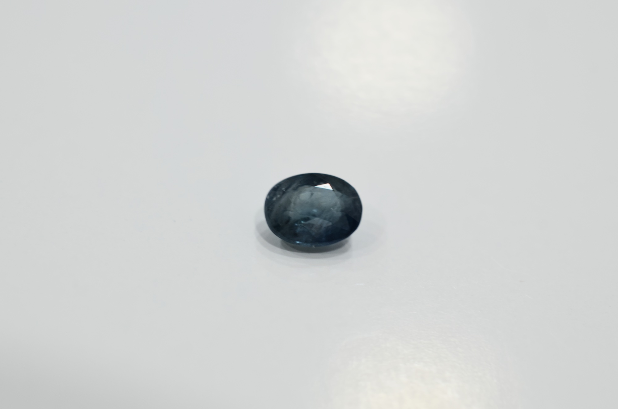 (c)Daniel Protopopescu Safir albastru 0.6ct - imagine 1
