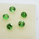 Lot garnate tsavorit 4mm