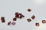 Lot granate princess cut 1.9-8mm - imagine 6
