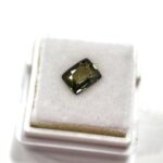 Safir octogon verde 5.5x4.3mm