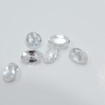 Zircon natural alb 5x3-8x6mm