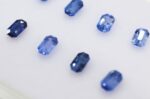 Safire octogon 5x3mm - imagine 4