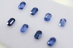 Safire octogon 5x3mm - imagine 2