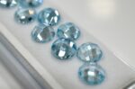 Lot topaz sky blue 7mm