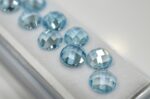 Lot topaz sky blue 7mm - imagine 5