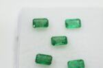 Smaralde premium emerald cut 4.5x3mm - imagine 4