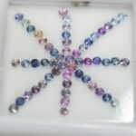 Lot safire multicolore 1.7mm